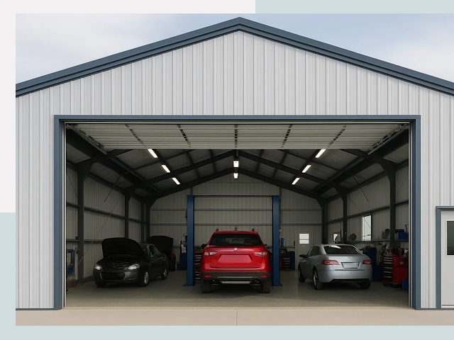 Ангары из сэндвич панелей от 625 руб. в Якутск