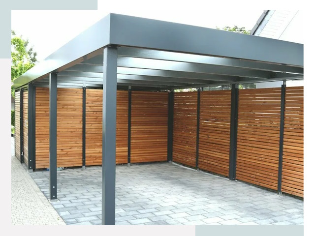 Навесы для парковки в Якутске