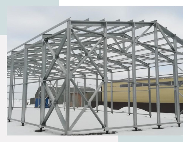 Каркасные ангары в Якутске