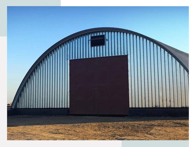 Арочные ангары в Якутске