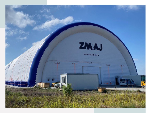 Брендирование ангаров в Якутске