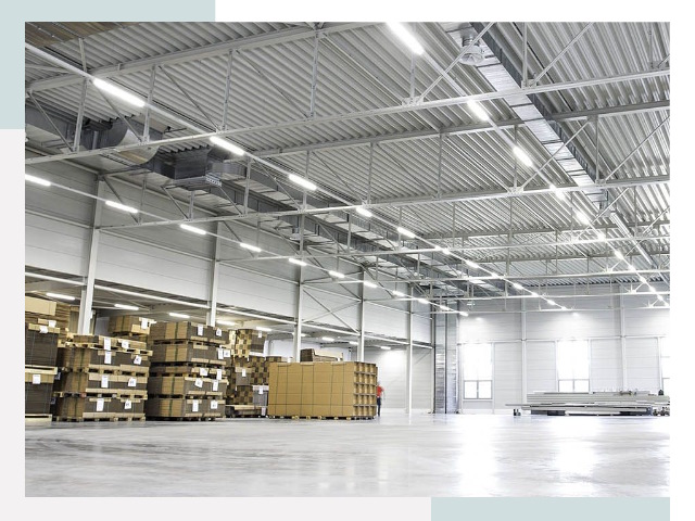 Освещение ангаров в Якутске