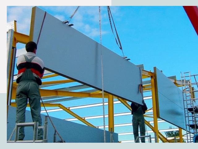 Монтаж сэндвич-панелей в Якутске от 625 руб.