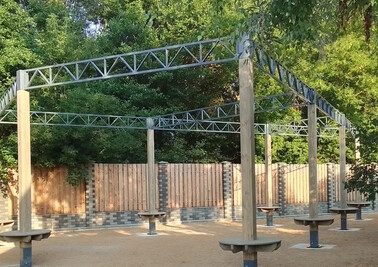 Терраса из металлоконструкций под ключ, проектирование, изготовление и монтаж от СтальСтрой-Ктс